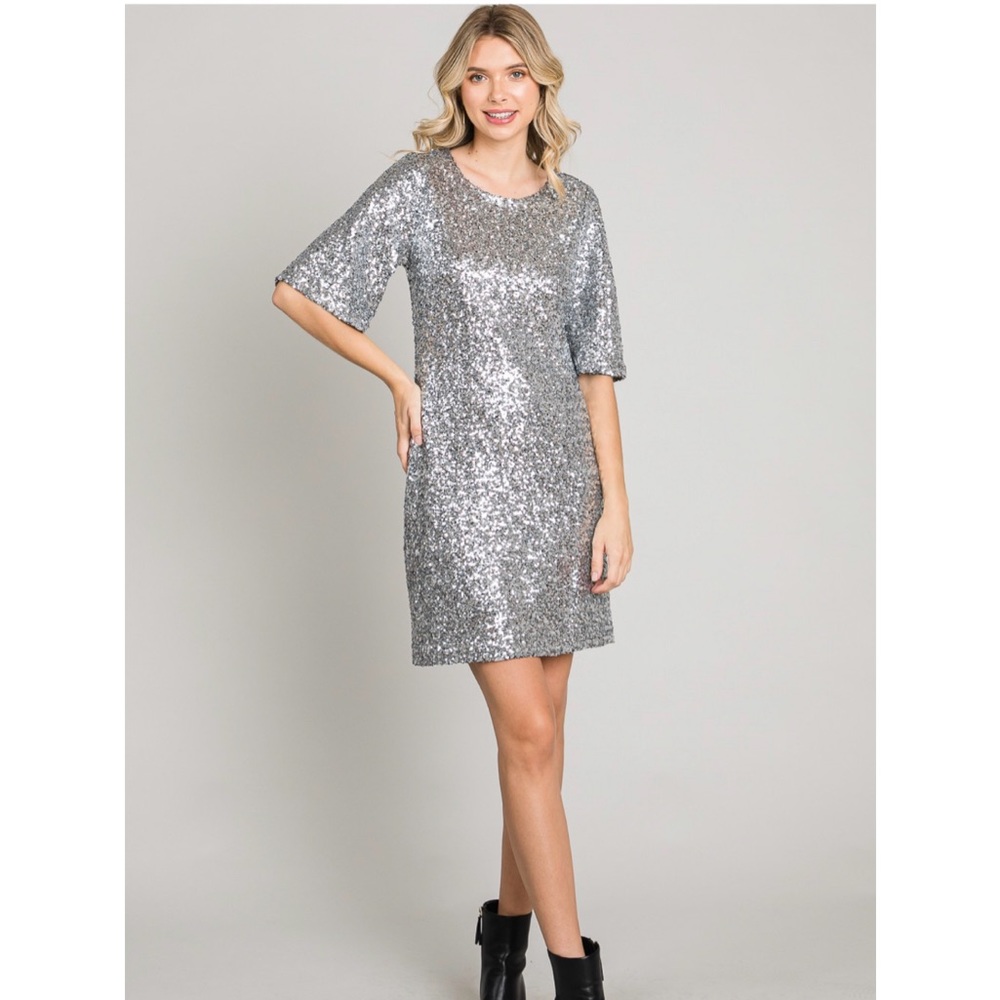 Sequin dress. lg